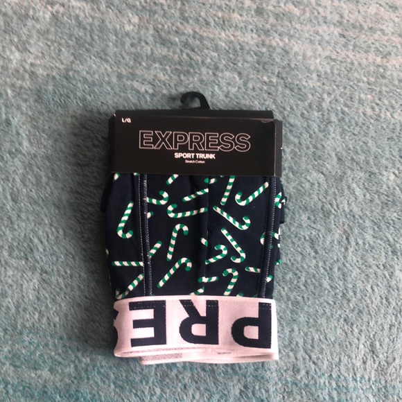 Express candy cane boxers NWT - Picture 1 of 1
